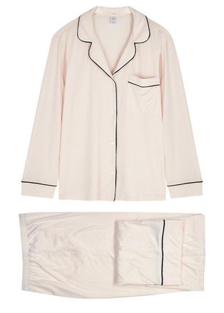 Eberjey Gisele Stretch-jersey Pyjama set - Pink - L