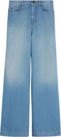 Max Mara Vega Flared Jeans - Dames - Flared Jeans - Blauw - M - Denim - Jeans