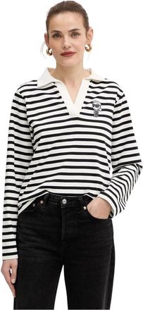 Karl Lagerfeld Donna, Top, Beige, M, new