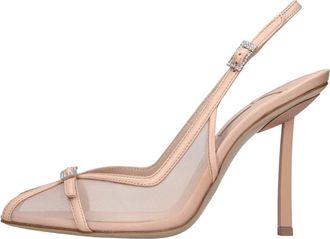 Le Silla Vittoria Slingback Sandal - Dames - Pumps - Roze - 40 EU - Leer - Schoenen