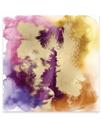 iCanvas Icanvas Magical Mist With Gold Ii Print On Acrylic Glass By Bella Riley