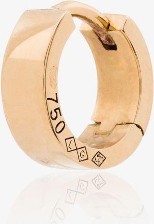 Le Gramme 18K Yellow Gold La 1.9g Polished Ribbon Hoop Earring - Mens - 18kt Yellow Gold