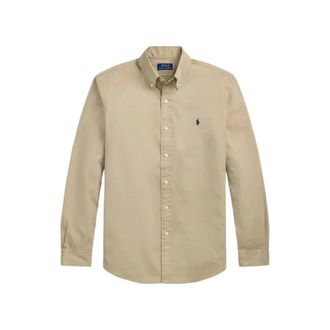 Ralph Lauren Heren, Overhemden, Beige, Maat: 2XL