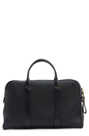 Tom Ford Buckley Leather Duffle Bag in Black at Nordstrom
