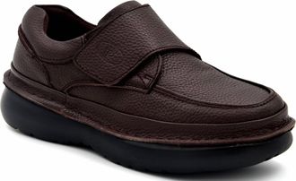 Prop&eacute;t Mens Scandia Velcro Strap Shoes In Dark Brown