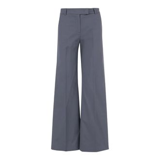 Ql2 Quelledue Wide Trousers, female, Gray, Size: 3XL Melody Pants