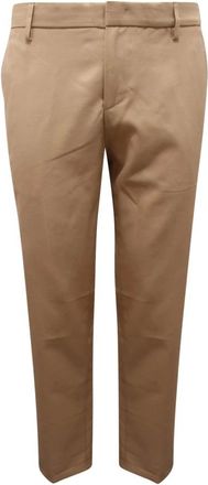 Dondup Gaubert Relax Broek - Heren - Broeken - Beige - Maat: W34 Katoen