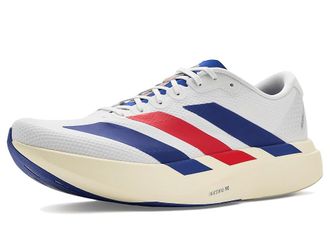 adidas adiZero Evo SL Running Shoes Mens Running Shoes White/Mystery Ink/Pure Ruby : 12.5 D - Medium, Rubber