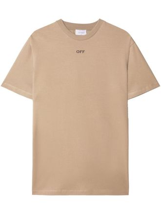 Off-white Logo Cotton T-Shirt