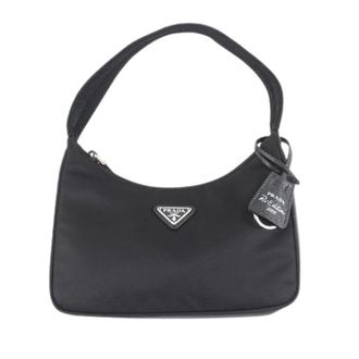 Prada Pre-owned Re-Edition 2000 Re-Nylon Mini Bag - Dames - Vintage Schoudertas - Zwart - ONE Size - Nylon - Vintage