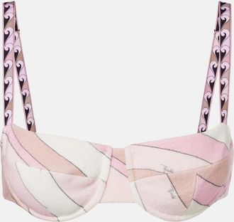 Pucci Iride bikini top