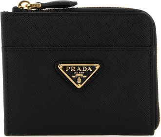 Prada Black Leather Wallet