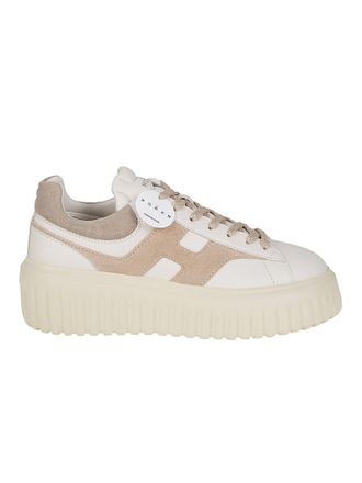 Hogan H-Stripes Mutton Leather Sneakers