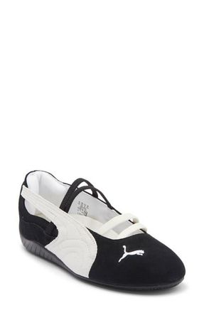Puma Speedcat Ballet Sneaker in Black/White at Nordstrom, Size 10.5