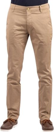 Jeckerson Pantalone Jack - Heren - Chinos - Beige - W36 - Katoen - Broeken
