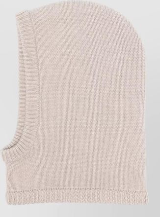 Lisa Yang cashmere ribbed cutout balaclava