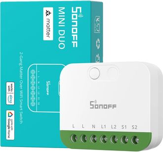 OEM Interruptor Inteligente, Control De Carga Dual, Compatibilidad Con Asistente De Voz, Mini-2gs
