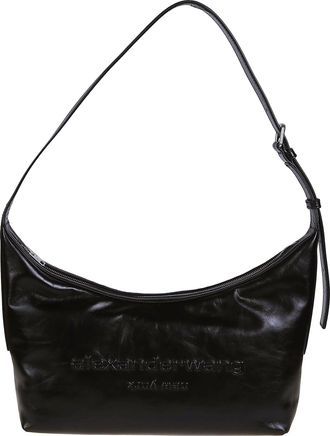 Alexander Wang Punch Crossbody Minimalist Black Bag
