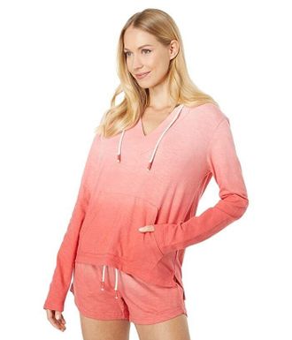 Southern Tide Southern Tide Paiton Hoodie Womens Red Cotton Regular Fit Pullover JDM1121