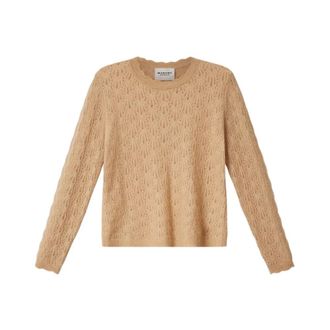 Isabel Marant Dames, Truien, Beige, Maat: S