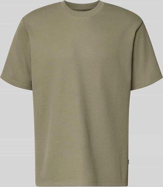 Jack & Jones Jack & Jones T-Shirt mit Rundhalsausschnitt Modell AUSTIN in Oliv, Gr&ouml;&szlig;e XXL