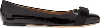 Ferragamo Varina Patent Ballet Flats