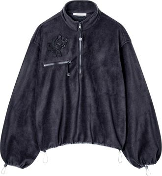 Cecilie Bahnsen Frederik Half-Zip Jacket - Sport - Mujer - Gris - S