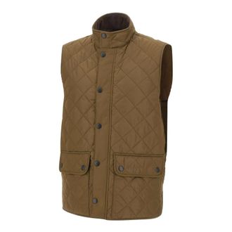 Barbour Vests, male, Brown, Size: L New Lowerdale Gilet
