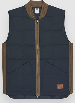 Element Union Quilted Weste gr&uuml;n