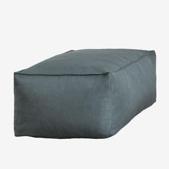 Sklum Puff De Jard&iacute;n 110x65 Cm En Tela Dojans Sklum