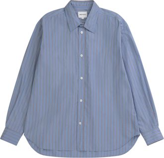 Norse Projects Refined Oversized Shirt with Classic Collar