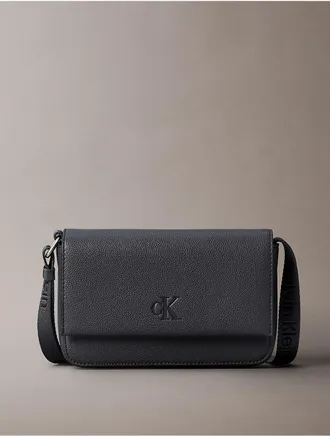 Calvin Klein Jeans Calvin Klein Womens All Day Phone Flap Crossbody Bag - Grey - OS