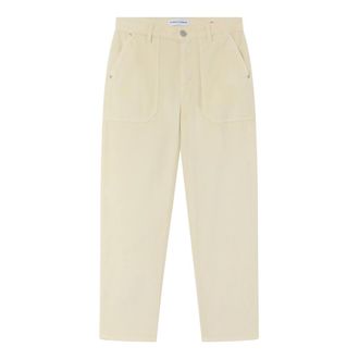 Pinko Cloe Chino Trousers - female - PINKO - Straight Trousers - White - W27 - Trousers