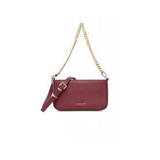 Michael Kors Tassen, Dames, Rood, ONE Size, Leer, Bryant Small Pebbled Leather Convertible Pochette
