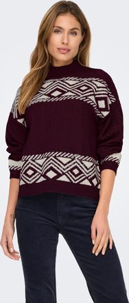 Only ONLVICTORIA L/S PULLOVER KNT NOOS