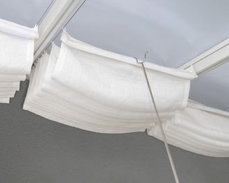Palram Palram - Canopia Cortina Para P&eacute;rgola 3x6.2 M Blanco