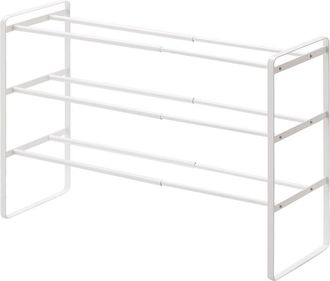 Yamazaki Tableware Frame Estanter&iacute;a Para Zapatos Negra Extensible