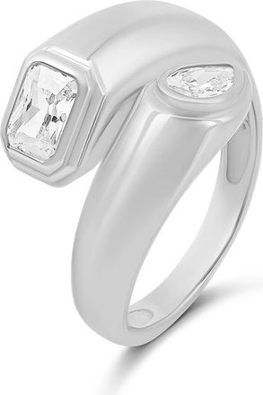 SHYMI Multishape Wrap Ring in Silver at Nordstrom, Size 8