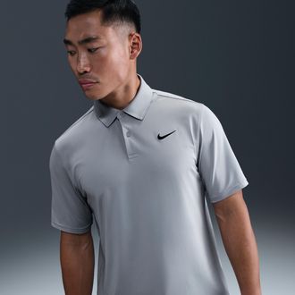 Nike Mens Velocity Dri-FIT Golf Polo in Grey | IB0273-012