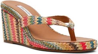 Steve Madden Playing Wedge Sandal in Bright Multi at Nordstrom, Size 8.5