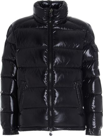 Moncler Black Quilted Regular Jacket