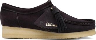 Clarks Derby Wallabee con nappa - Marrone