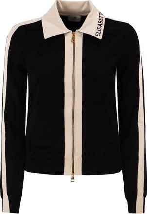 Elisabetta Franchi unisex, Maglie, Nero, XS, new