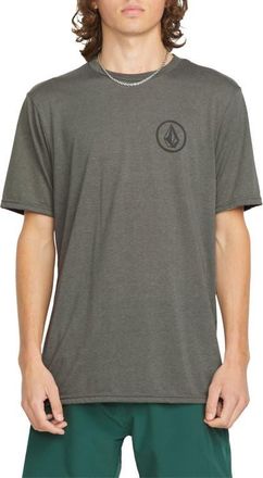 Volcom Stone Tech Graphic T-shirt in Charcoal at Nordstrom, Size X-Large