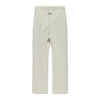 Fear of God Straight Trousers, male, Gray, Size: S Double Face Wool Baseball Flared Pants
