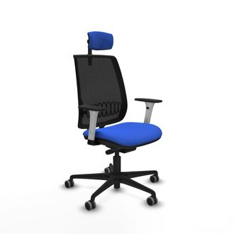 Piqueras y Crespo Silla De Oficina Piqueras Y Crespo Alares Brazos Blancos Dise&ntilde;o Moderno