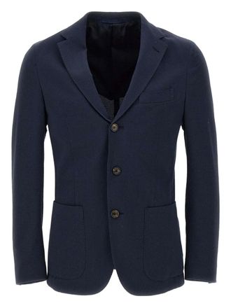 Eleventy single-breasted blazer - Blue