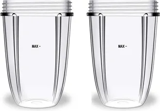OEM Paquete De 2 Vasos Exprimidores De C&iacute;tricos De 532 Ml (18 Oz) Para Licuadora