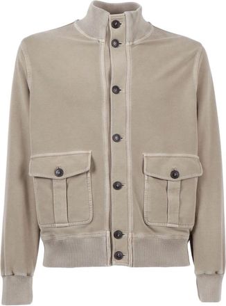 Circolo 1901 Light Jackets, male, Green, Size: L Giubbino Pilot