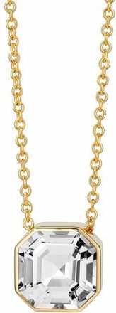 Syna Asscher Cut Necklace in Rock Crystal at Nordstrom